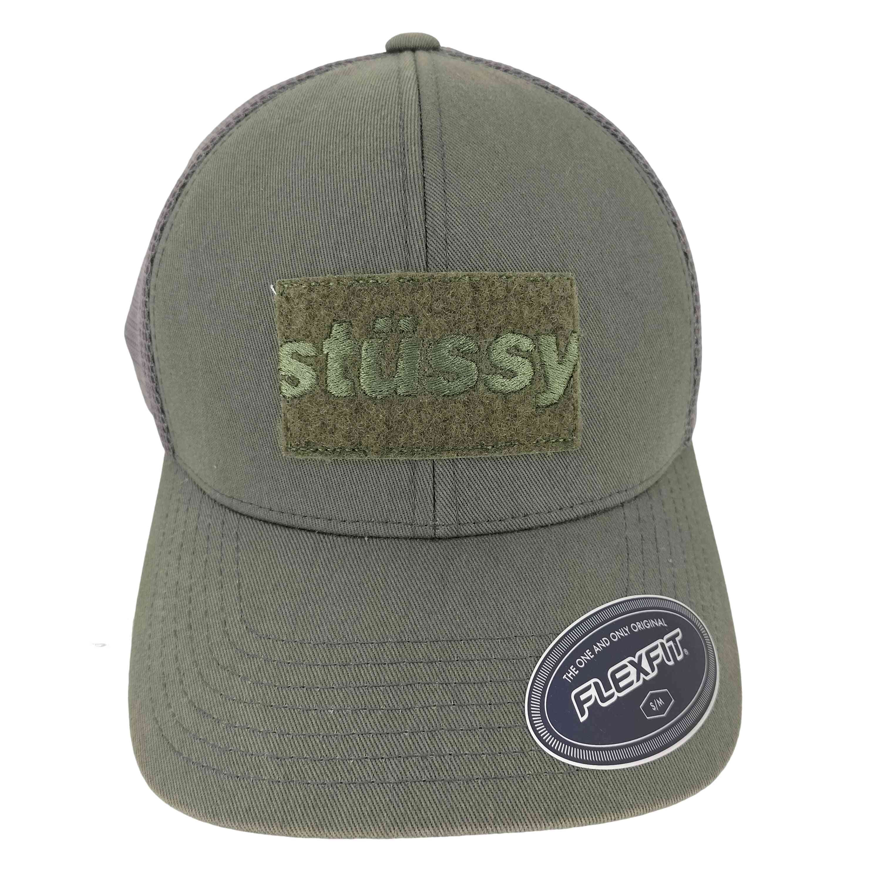 Stussy Mid-Depth Workgear Waxed Snapback 