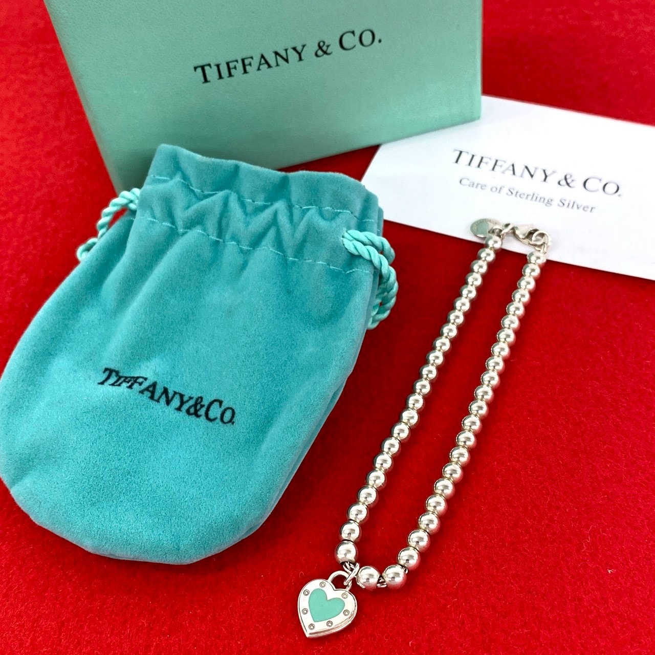 TIFFANY&Co. ティファニー リターントゥ ティファニー ビーズ ブレスレット シルバー925 ブレスレット シルバー
 43573