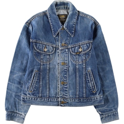 古着 リー Lee デニムジャケット Gジャン メンズL相当/eaa670737