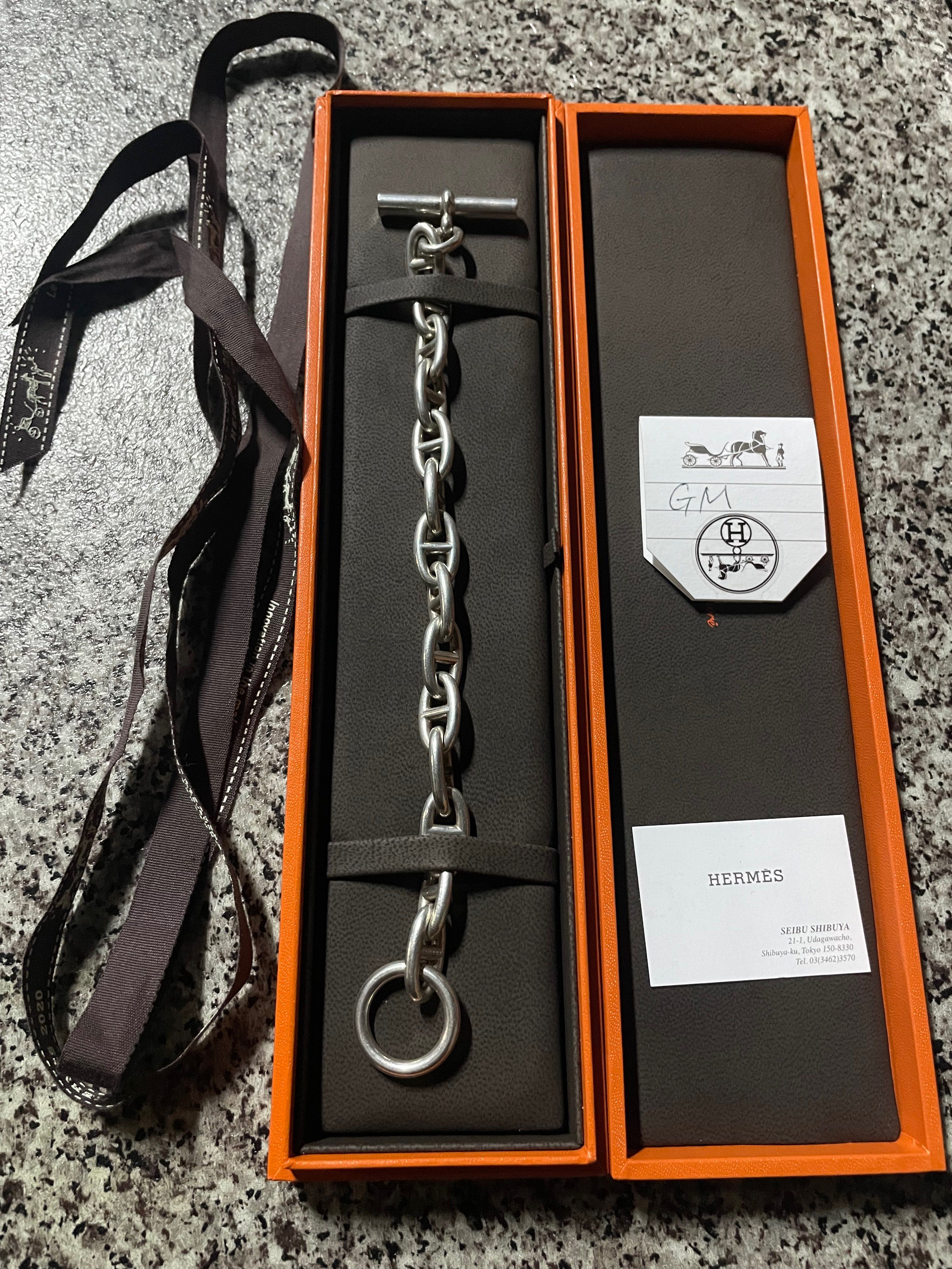 Hermes Chaine D'ancre GM Bracelet "Silver"