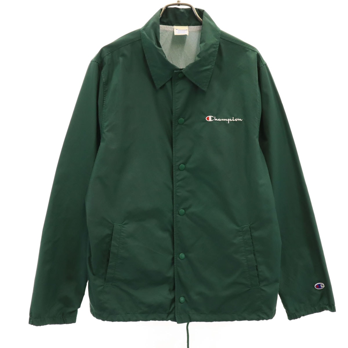 Champion チャンピオン コーチジャケット M グリーン