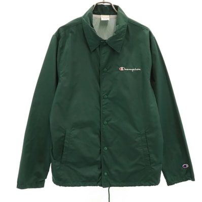 Champion チャンピオン コーチジャケット M グリーン