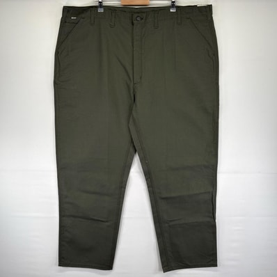 古着 デッドストック カーハート Carhartt ダック パンツ ペインターパンツ ジップ スパナポケット W50 L32 グリーン系 メンズ