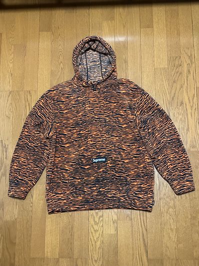 Supreme Polartec Hooded Sweatshirt "Tiger"