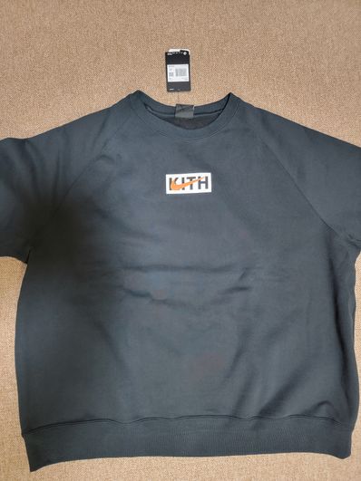 KITH Nike for New York Knicks Fleece Crewneck "Black"