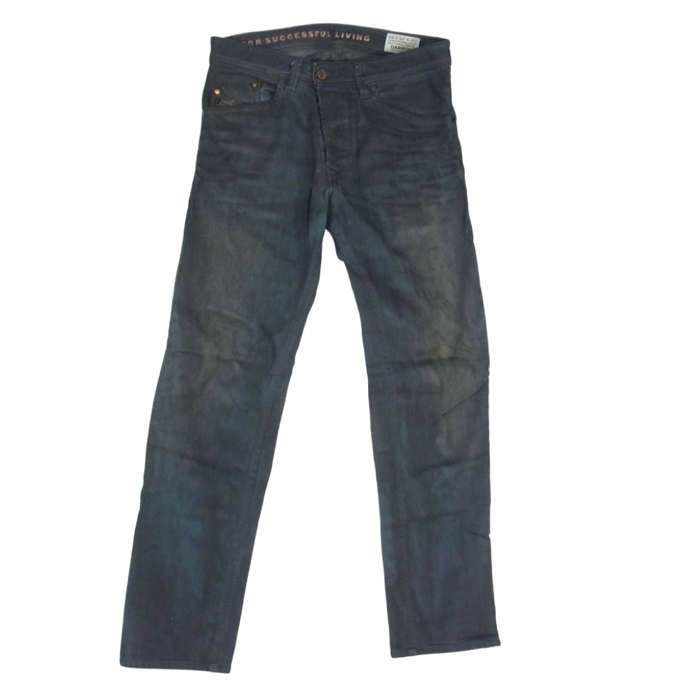 DIESEL ディーゼル デニムパンツ DARRON REGULAR SLIM TAPERED レギュラー スリム テーパード デニム パンツ インディゴブルー系 29【中古】