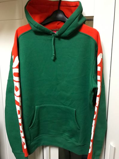 Supreme Sideline Hooded Sweatshirt "Green"