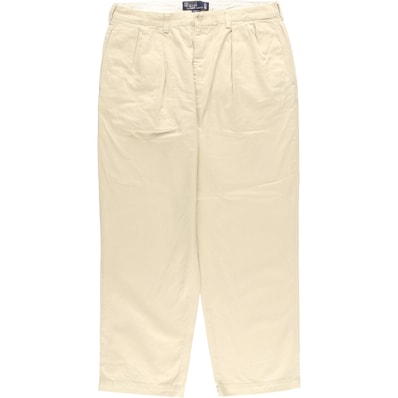 古着 ラルフローレン Ralph Lauren POLO by Ralph Lauren ANDREW PANT ツータック チノパンツ メンズw36相当/eaa587620