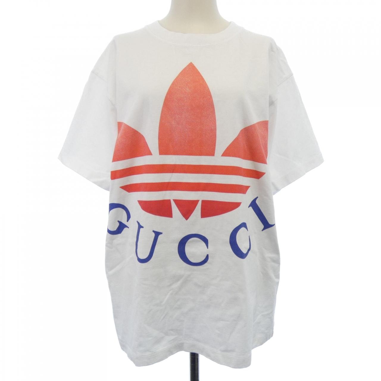 グッチ GUCCI ADIDAS 723384 XJE2A Tシャツ