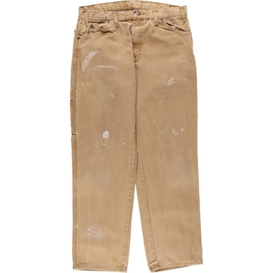 古着 ディッキーズ Dickies Relaxed Fit ダックペインターパンツ メンズw34相当/eaa642779