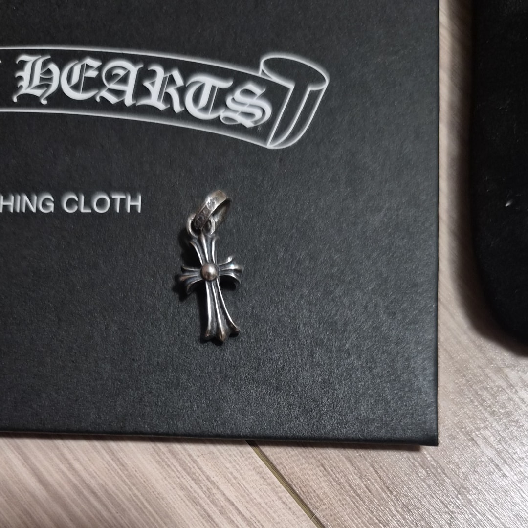 Chrome Hearts Cross Baby Fat Charm "Silver"