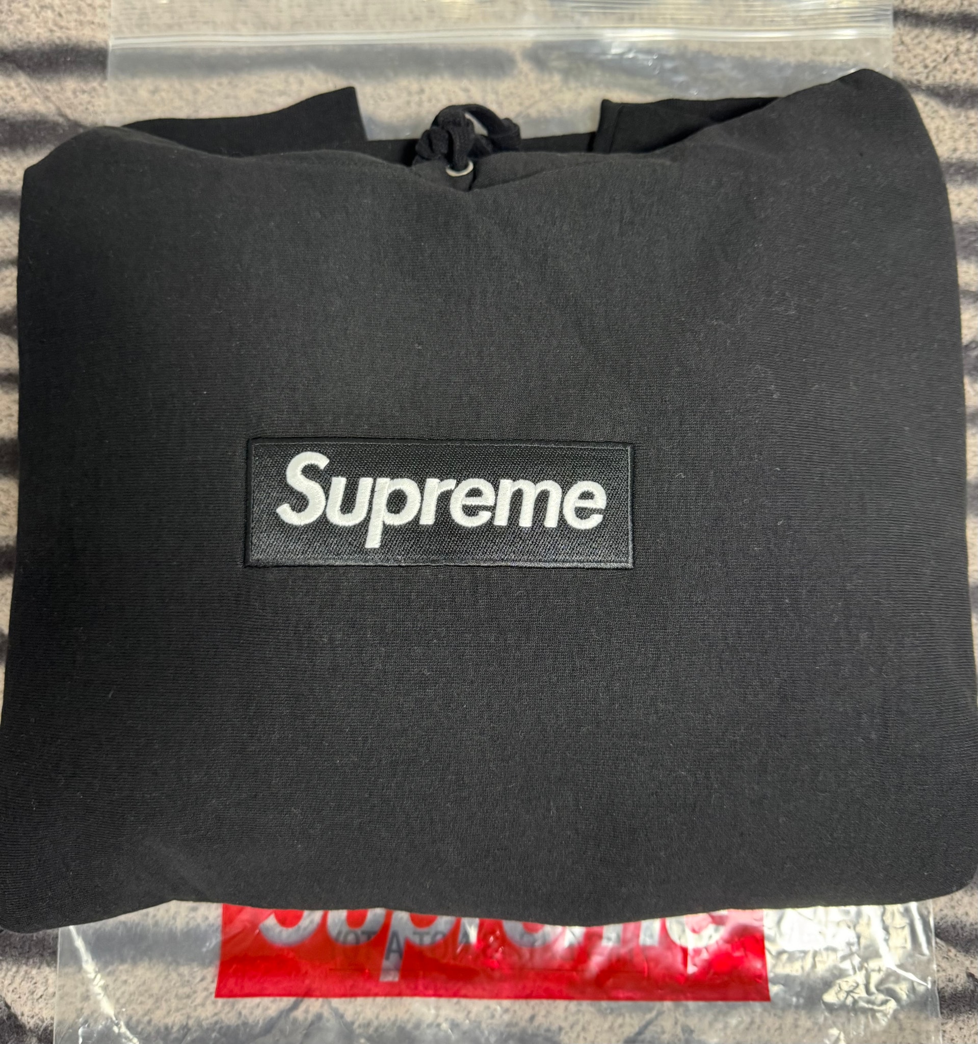 Supreme Box Logo Hooded Sweatshirt "Black" (23FW)