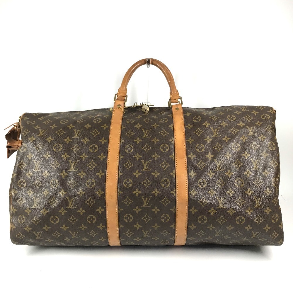 ルイヴィトン LOUIS VUITTON キーポルバンドリエール60 M41412 モノグラム 旅行バッグ トラベルバッグ カバン ハンドバッグ ボストンバッグ モノグラムキャンバス ブラウン