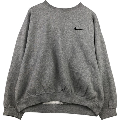 古着 90年代 ナイキ NIKE ワンポイントロゴスウェットシャツ トレーナー USA製 メンズL相当 ヴィンテージ/eaa588252