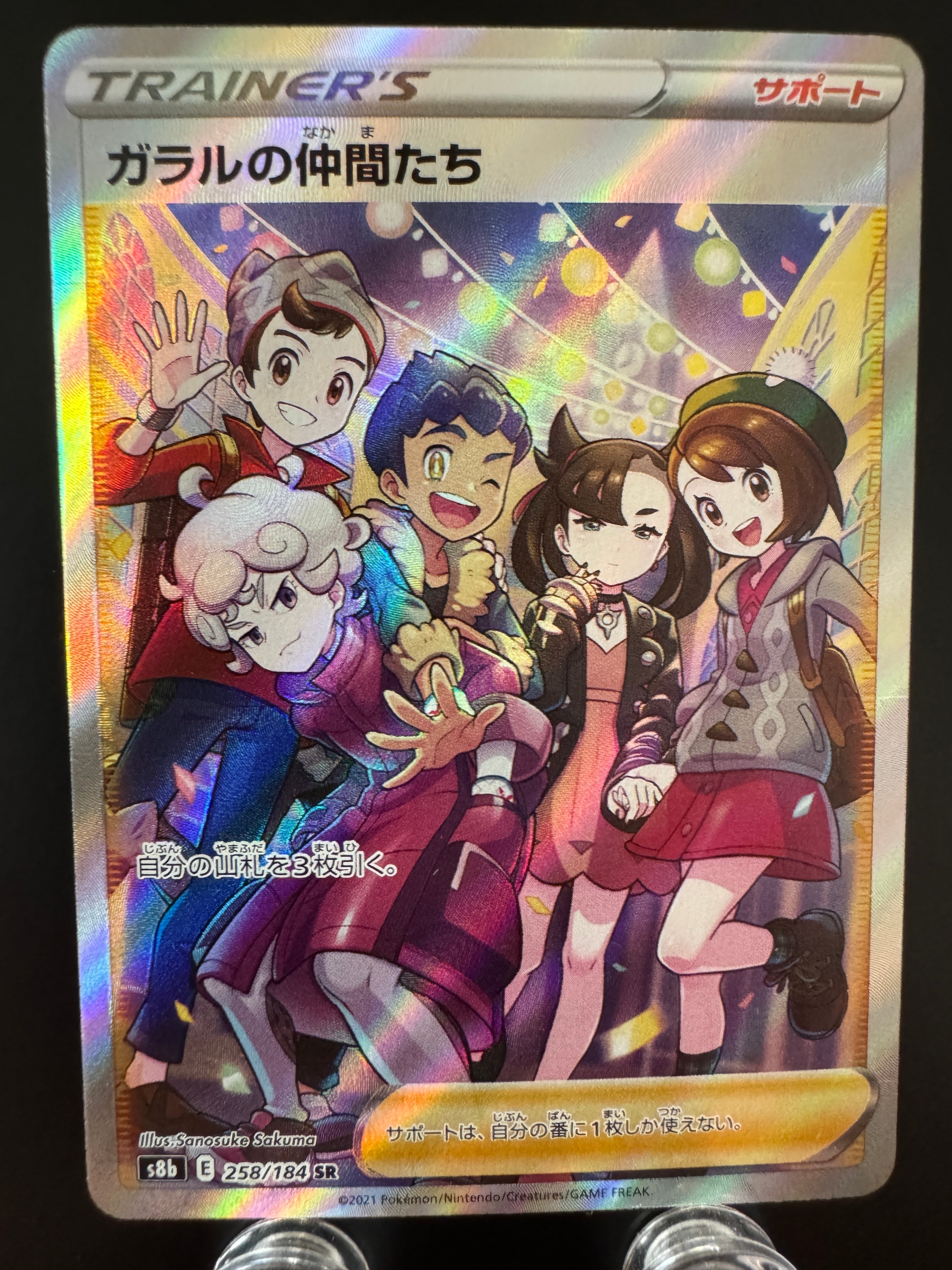 ガラルの仲間たち SR[S8b 258/184](ハイクラスパック「VMAXクライマックス」)