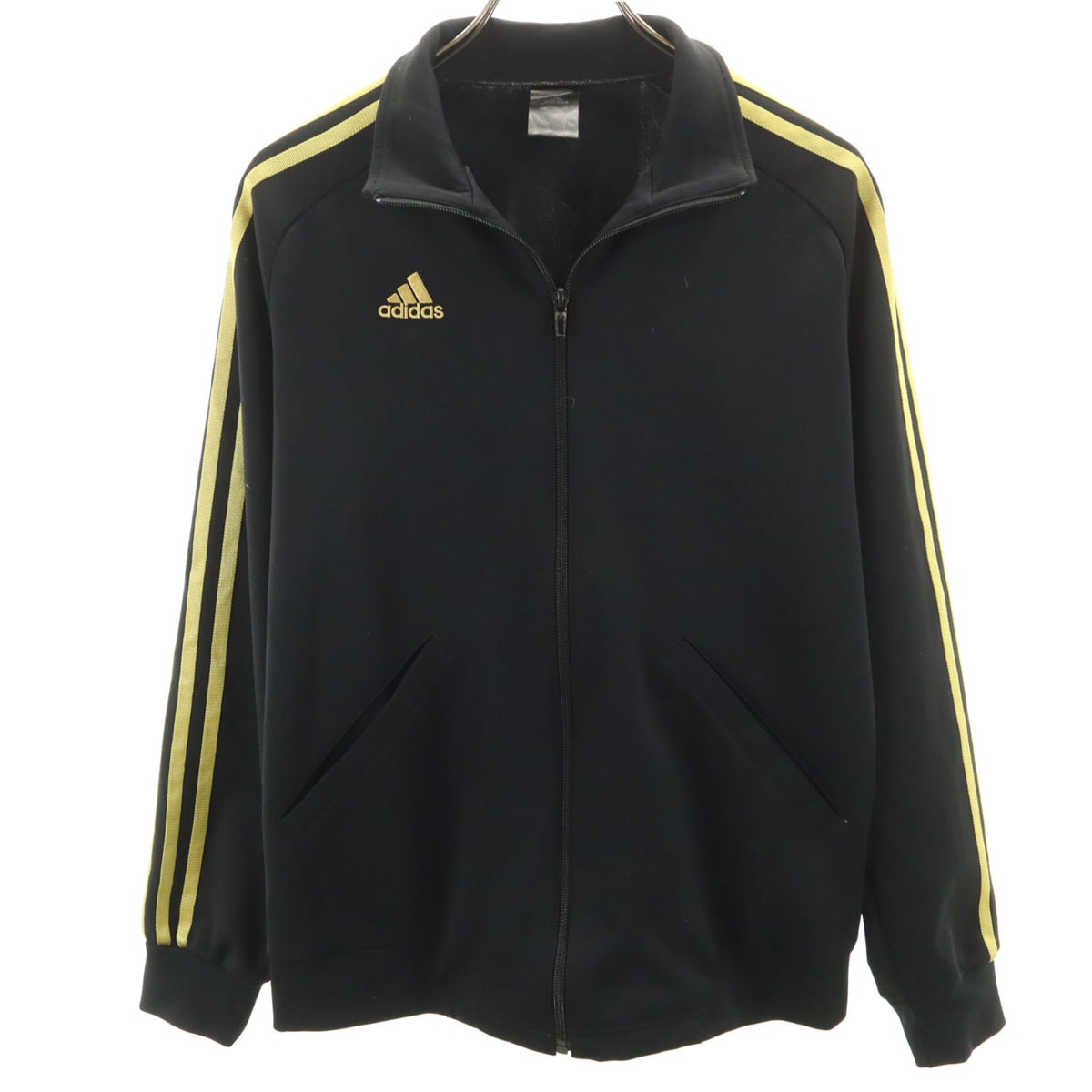 adidas アディダス トラックジャケット M ブラック ジャージ