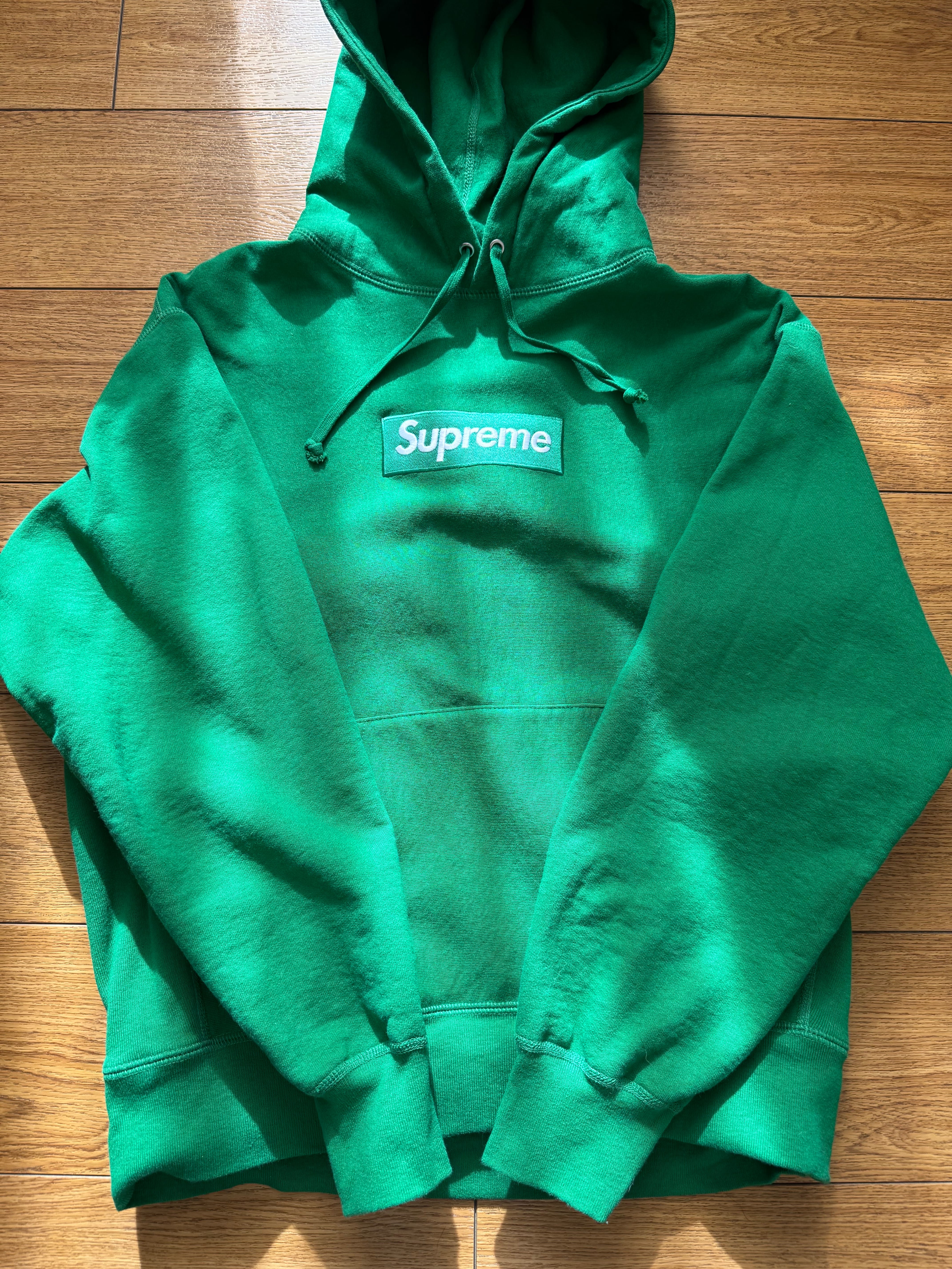 Supreme Box Logo Hooded Sweatshirt "Green" (24FW)