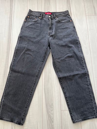 Supreme Baggy Jean "Washed Black" (23SS)