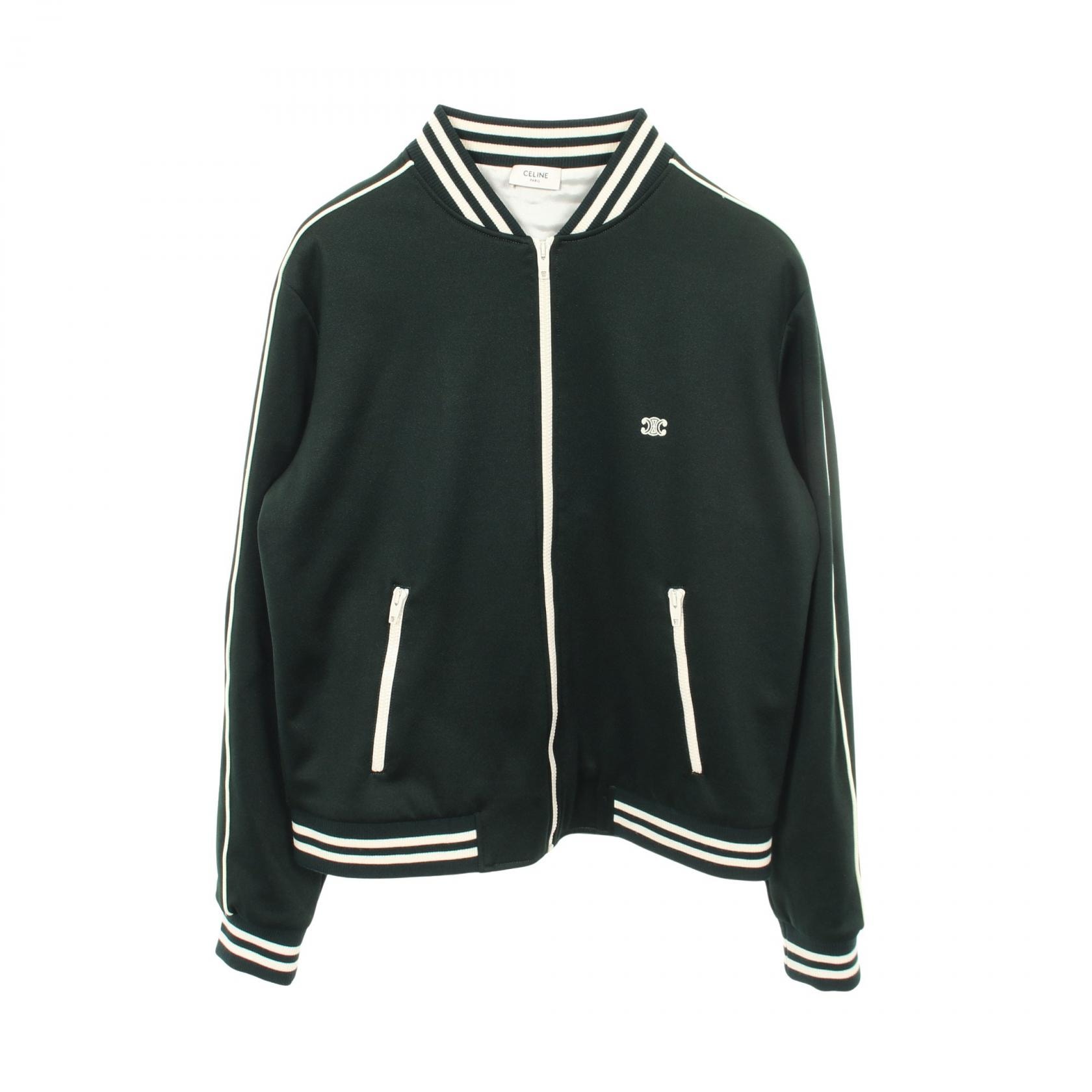 セリーヌ CELINE トリオンフ 衣料品 アウター ポリエステル / コットン メンズ グリーン系 2Y83C021W 【中古】