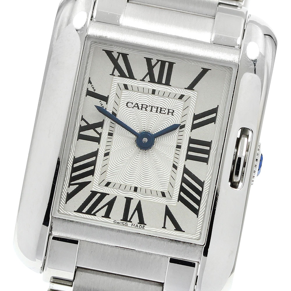 カルティエ タンクアングレーズSM  W5310022 レディース 【中古】