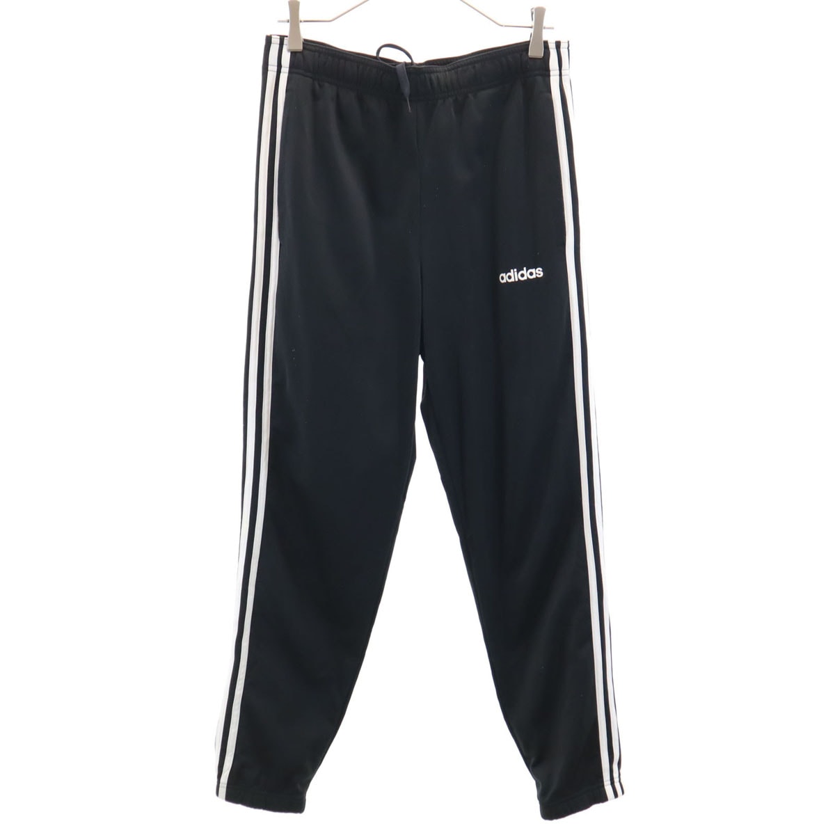 adidas アディダス トレーニング トラックパンツ L ブラック 裏トリコット ジャージ 3ライン