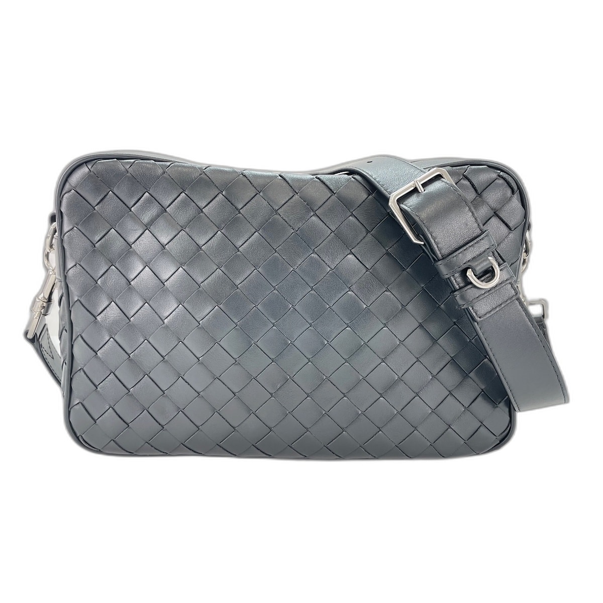 ボッテガヴェネタ BOTTEGAVENETA イントレチャート ショルダーバッグ【中古】