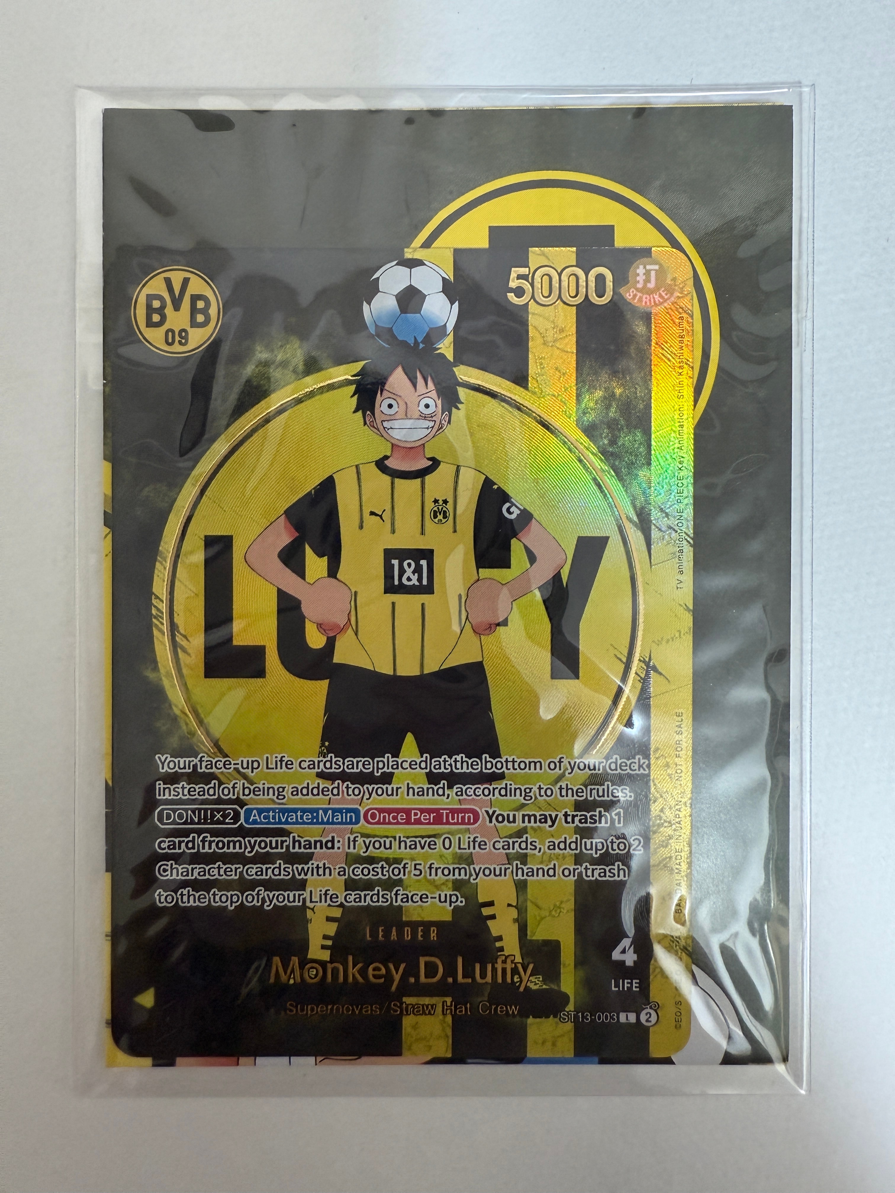 PSA10】モンキー・D・ルフィ L [ST13-003]【英語版】(プロモーション