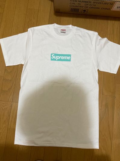 Supreme / Tiffany & Co. Box Logo Tee "White"