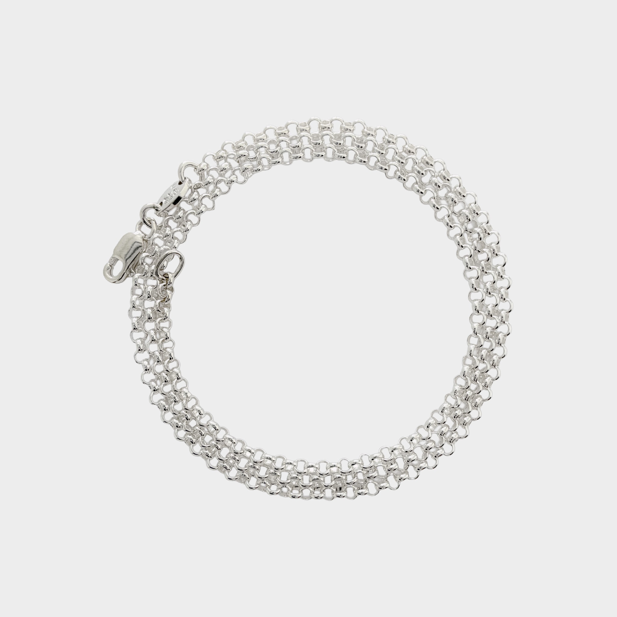 Chrome Hearts Roll Chain Necklace "Silver"