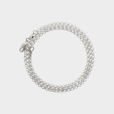 Chrome Hearts Roll Chain Necklace "Silver"