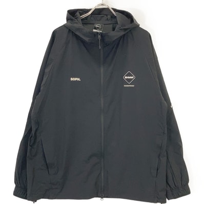 エフシーリアルブリストル ブラック 4WAY STRETCH VENTILATION JACKET XXL