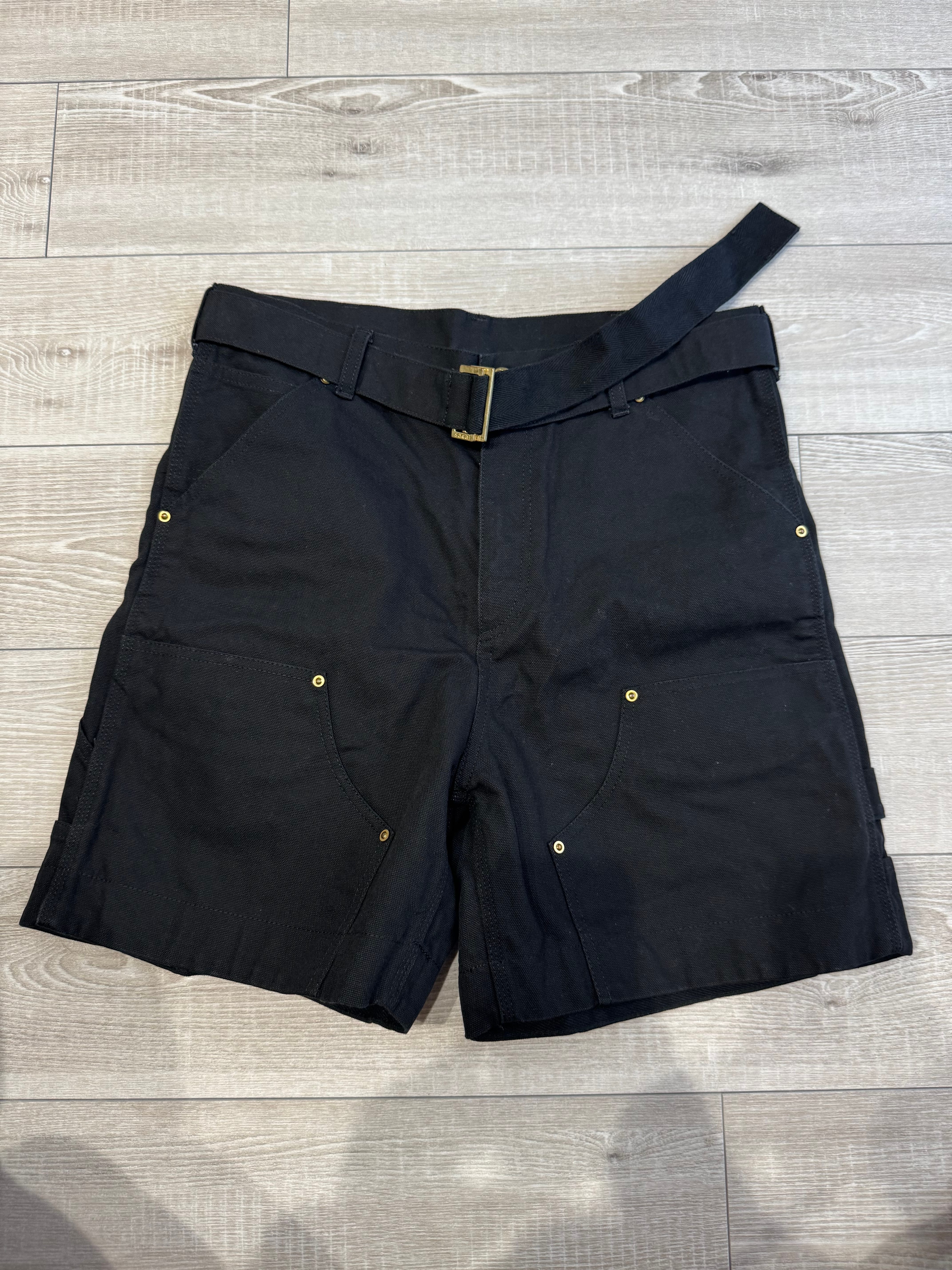 Carhartt WIP × sacai Duck Shorts "Black"