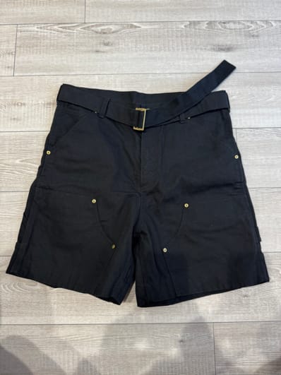 Carhartt WIP × sacai Duck Shorts "Black"