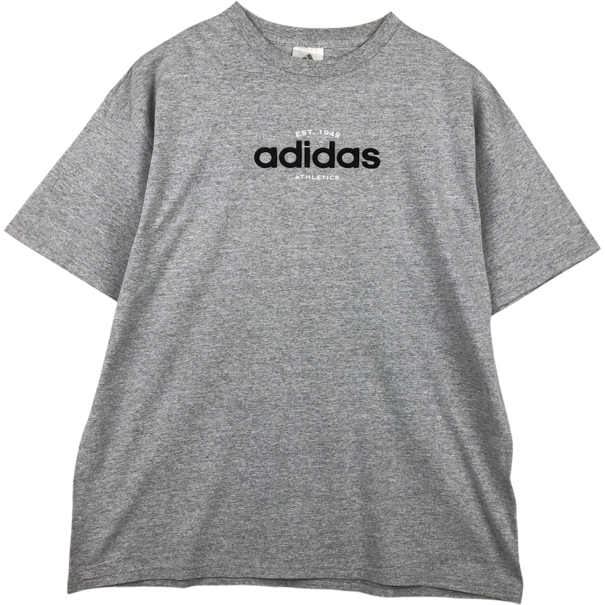 古着 アディダス adidas ロゴプリントTシャツ メンズL相当/eaa638743