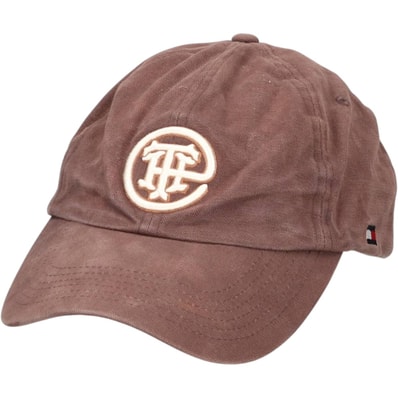 古着 00年代 トミーヒルフィガー TOMMY HILFIGER ベースボールキャップ 6パネルキャップ フリーサイズ相当/gaa005717