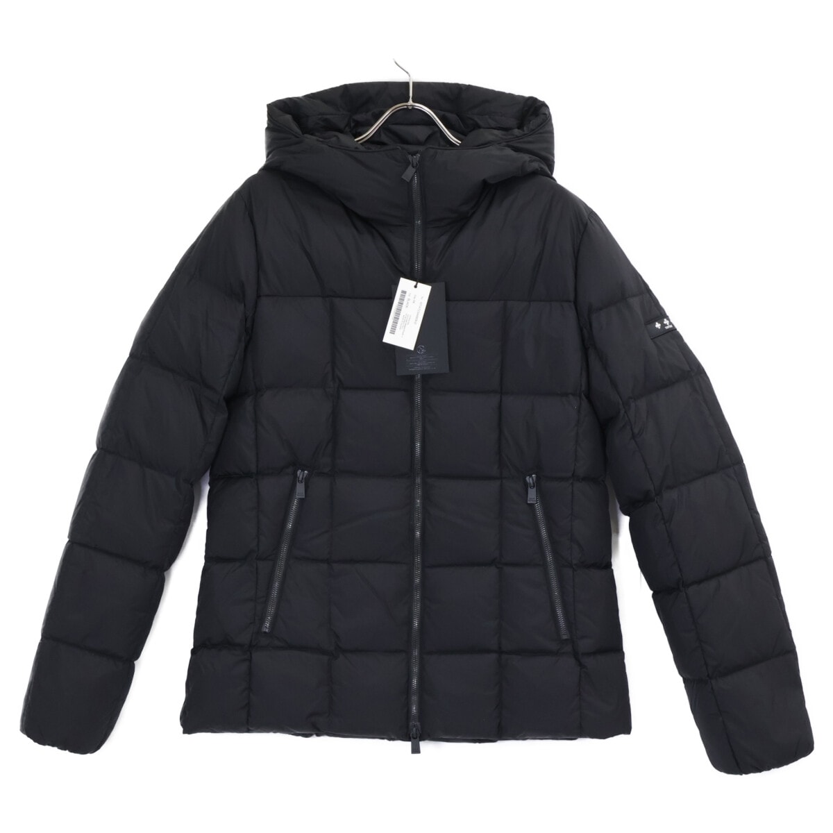 タトラス MTAT23A4909-D 23AW ブラック RODHI ロディ フーデッドダウンジャケット 04