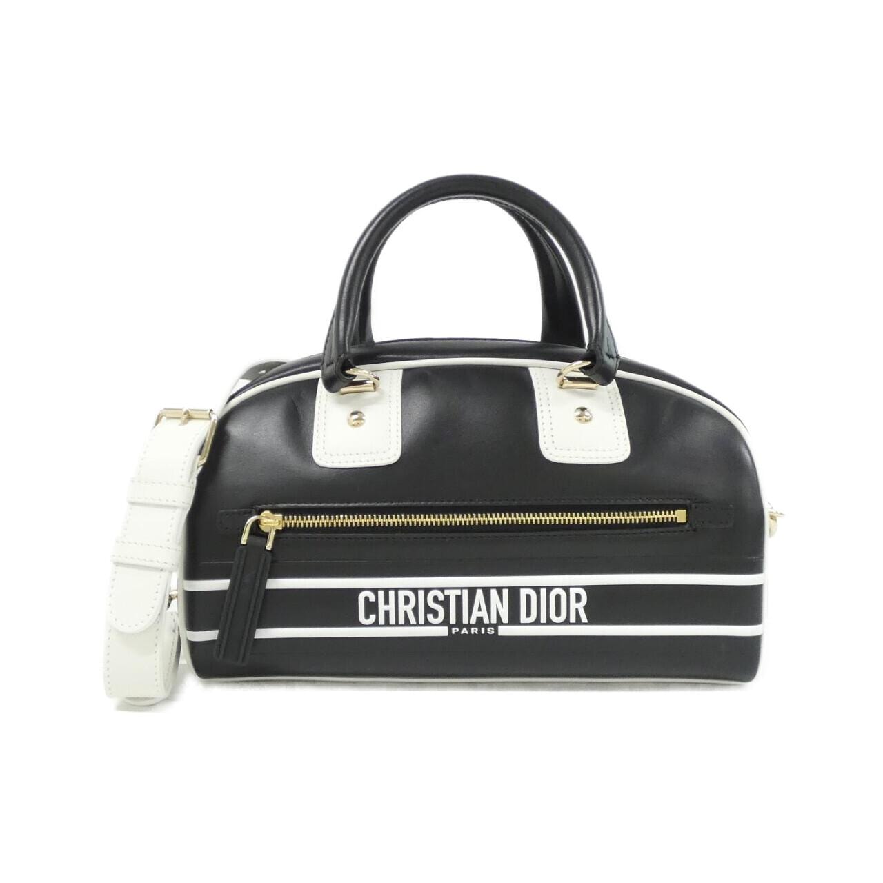 Dior Dior Vibe Small Bowling Bag Smooth Calfskin "Black"