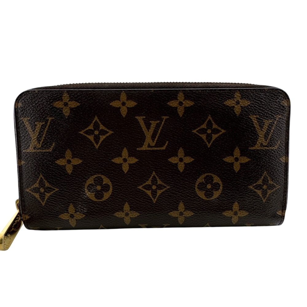 ルイヴィトン LOUIS VUITTON 長財布 モノグラム ジッピーウォレット ラウンドファスナー M42616 ブラウン
