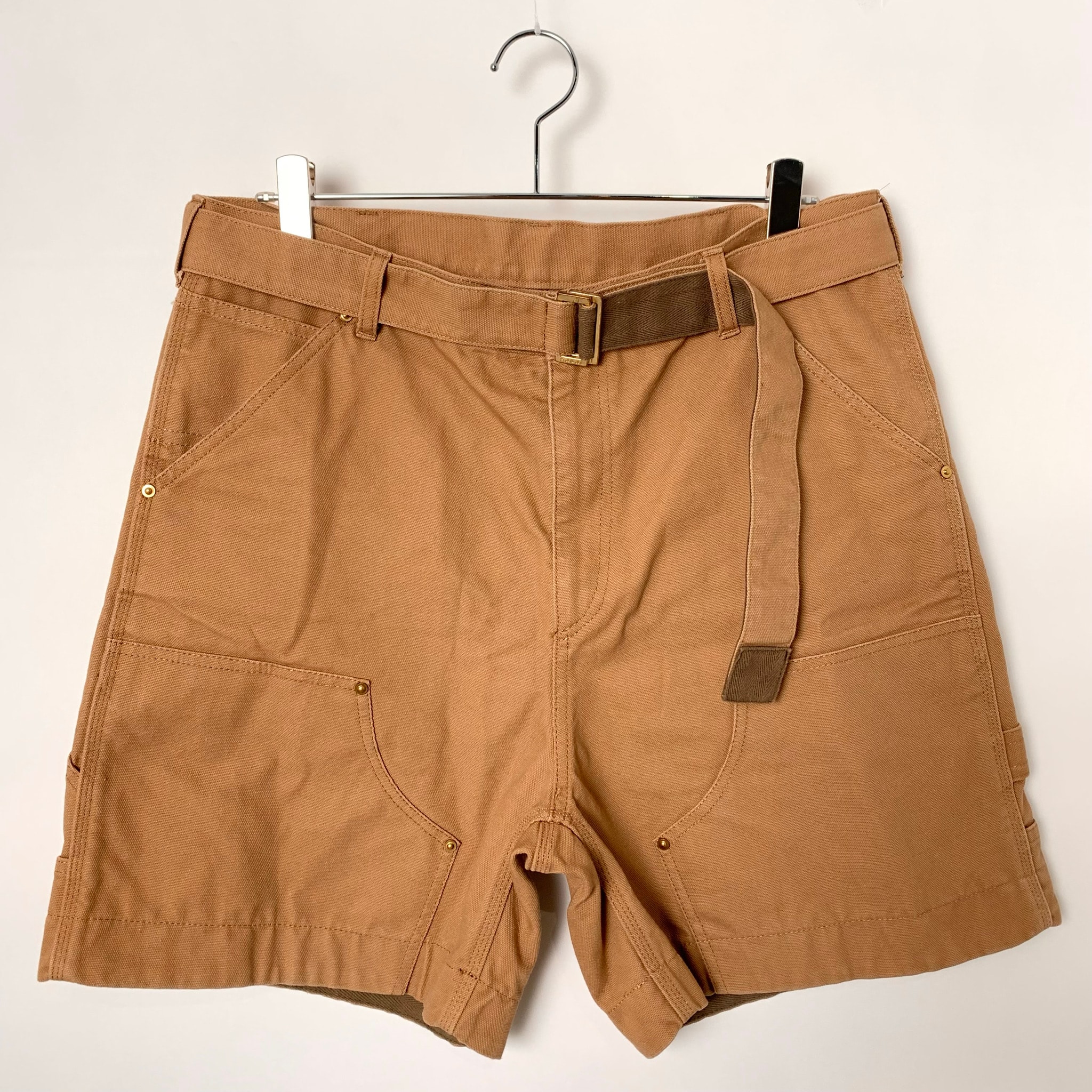 sacai CARHARTT WIP Duck Shorts Beige