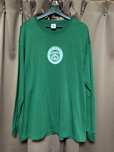 Nike x Stussy SS Link L/S T-Shirt "Green"