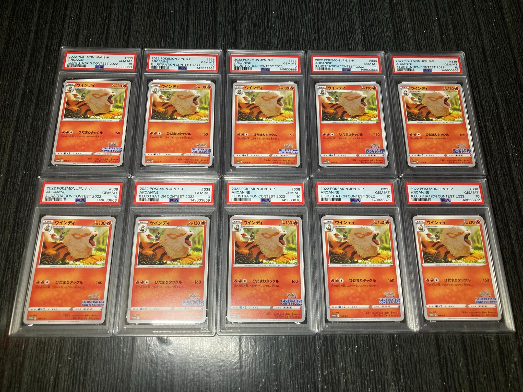 Arcanine PROMO[PROMO338/S-P](Promotional Cards "Pokemon Centers / Pokemon Stores / Pokemon Center Online Bonus for purchases over 2000 yen")