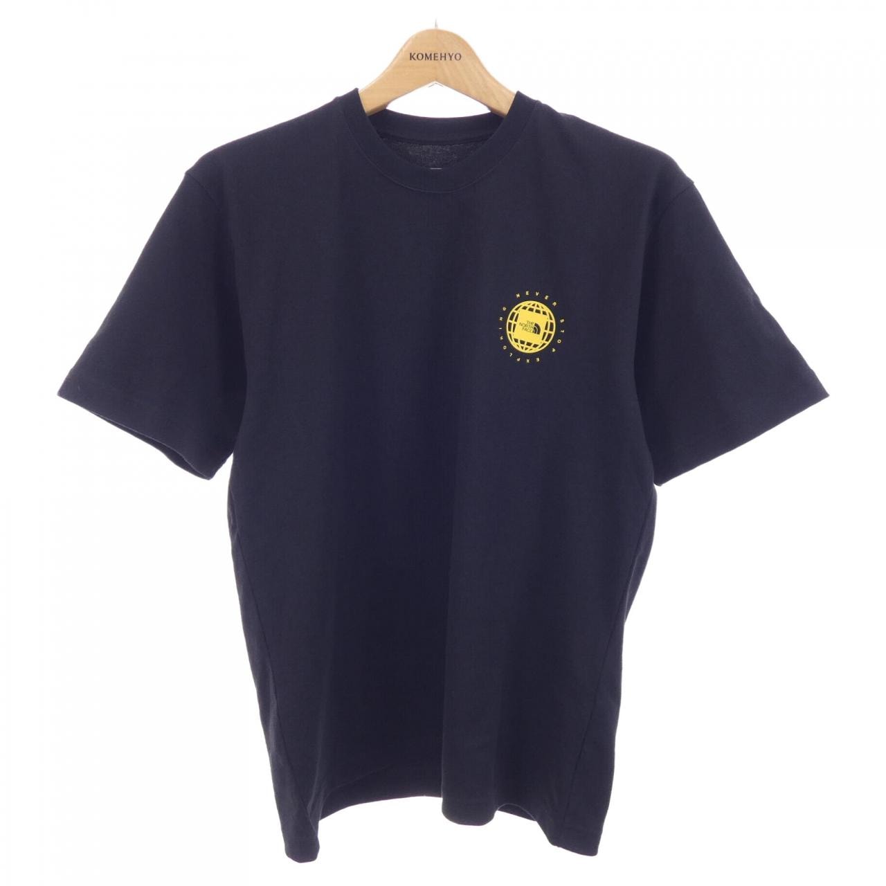 The North Face Short Sleeve Geo Square Logo Tee (Unisex) "Black"