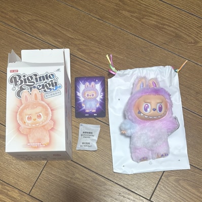 POP MART THE MONSTERS (LABUBU) Big into Energy Series Plush Pendant LUCK