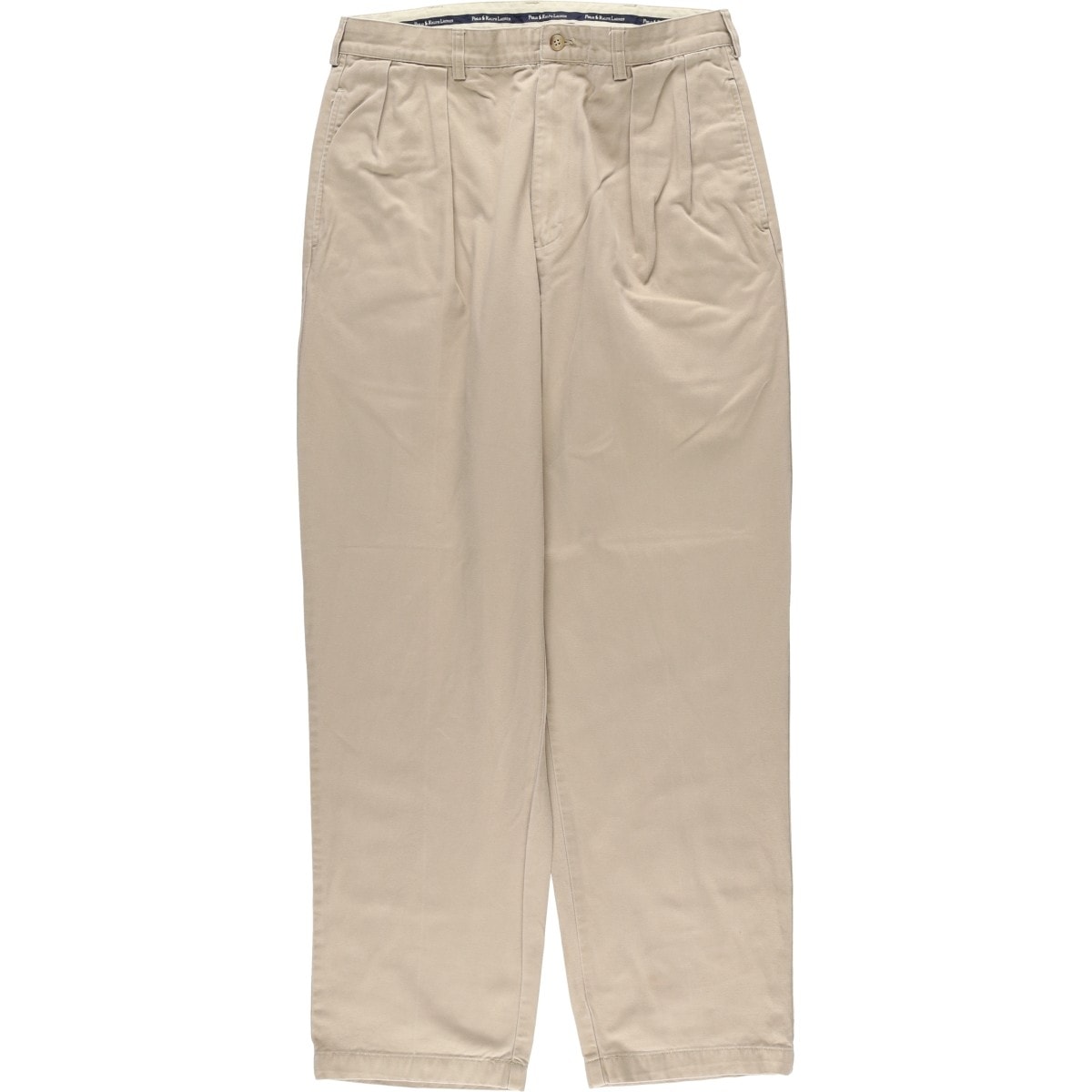 古着 ラルフローレン Ralph Lauren Polo Ralph Lauren ツータック チノパンツ メンズw34相当/eaa606904