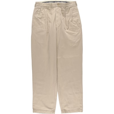 古着 ラルフローレン Ralph Lauren Polo Ralph Lauren ツータック チノパンツ メンズw34相当/eaa606904