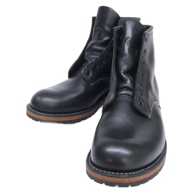 レッドウィング 【美品】9014 BECKMAN ROUND ベックマンラウンド フェザーストーンレザー ワークブーツ US9D