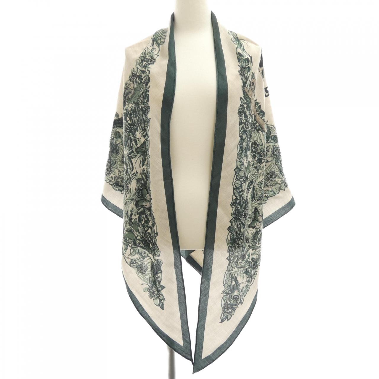 エルメス HERMES JUNGLE LOVE H361876S トライアングルジェアン ショール