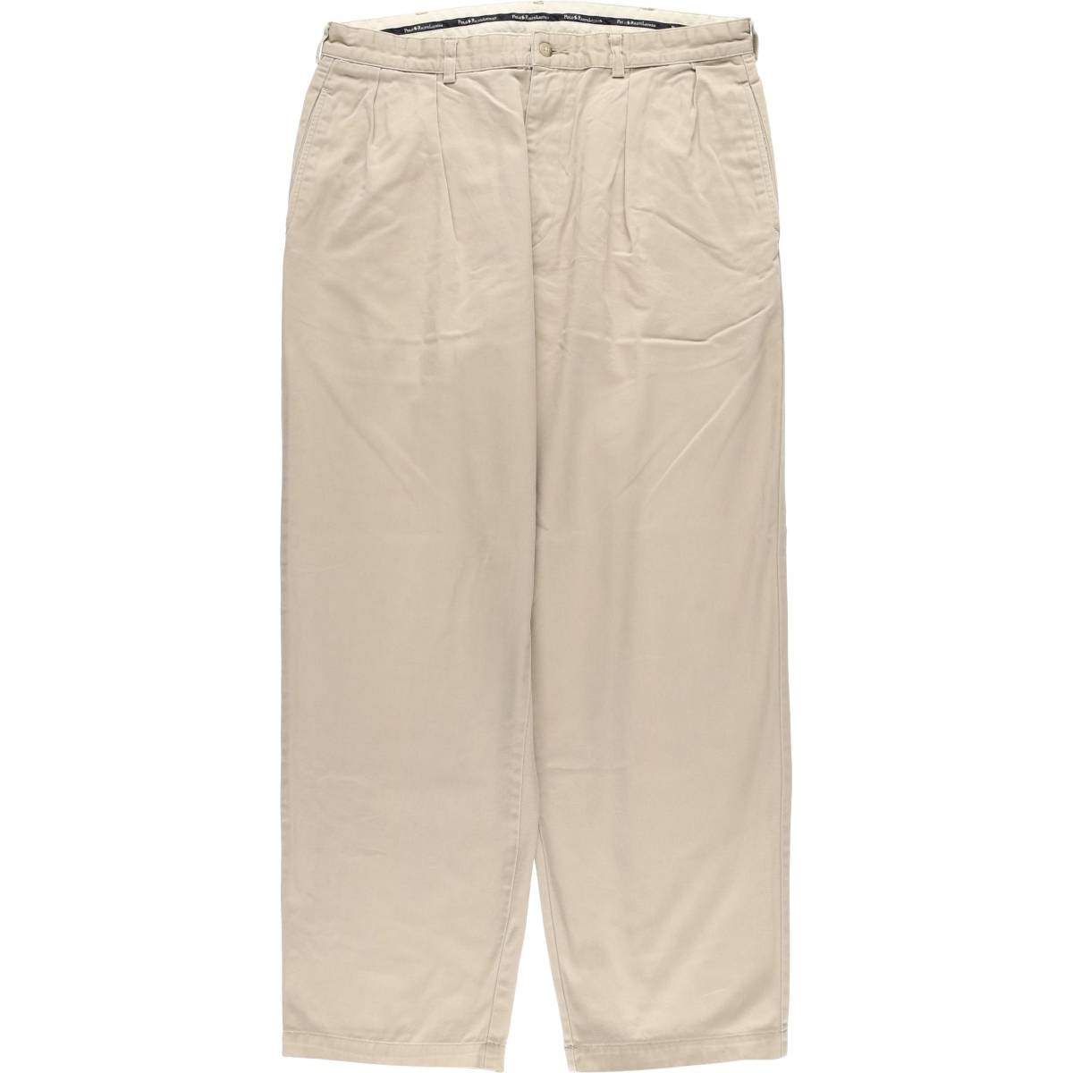 古着 ラルフローレン Ralph Lauren POLO RALPH LAUREN ツータック チノパンツ メンズw36相当/eaa565668