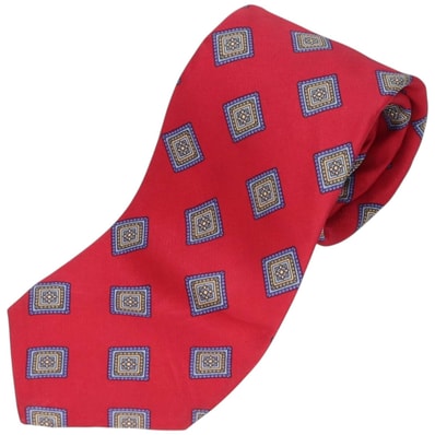 古着 ブルックスブラザーズ Brooks Brothers MAKERS 総柄 ネクタイ USA製/gaa006491