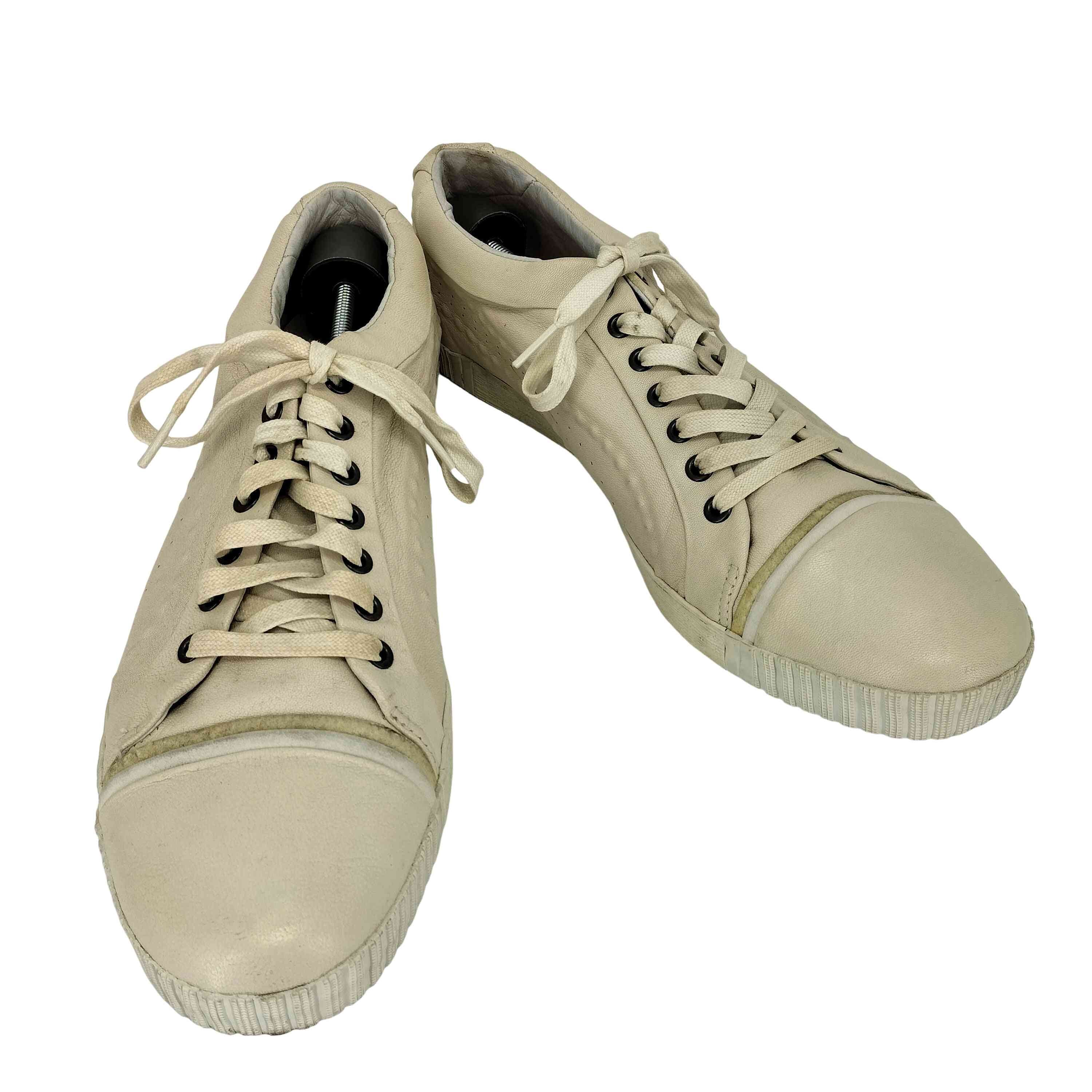 エンボスロゴ レザースニーカー【1142186065493】